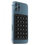 Suport adeziv universal, flippy, pentru telefon/tableta, cu 24 ventuze, potrivit pentru tik-tok/selfie/vizionare video, din silicon, 8 x 5.5 x 1 cm, n