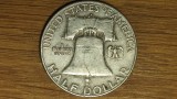 Cumpara ieftin SUA / USA / Statele Unite - moneda de colectie istorica - 1/2 half dollar 1950 D argint 900 - Benjamin Franklin, America de Nord
