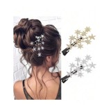 Cumpara ieftin Set 2 Agrafe Metalice, Stea - 070200