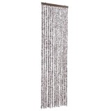Cumpara ieftin Perdea pentru insecte, maro si bej, 56x200 cm, Chenille