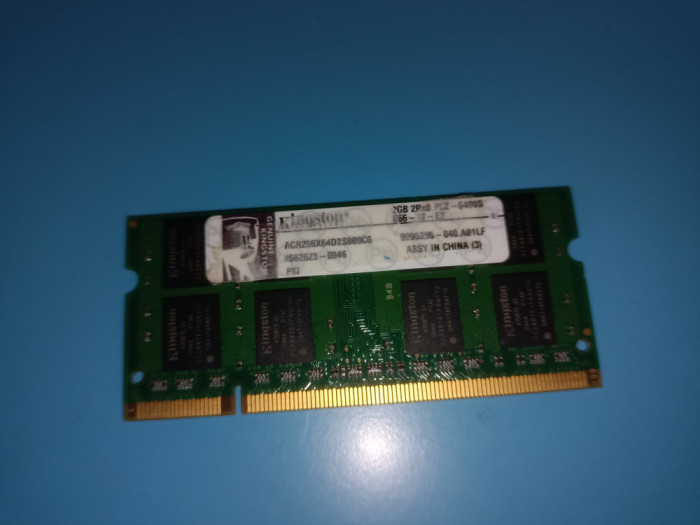 Memorie laptop DDR2 2Gb 800Mhz PC2-6400S Kingston