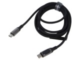 Cablu USB 2.0 VENTION cu afişaj LED USB C, 1,2m, din ambele părţi