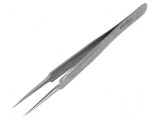 Pensetă de precizie cu v&acirc;rf &icirc;ngustat 110mm