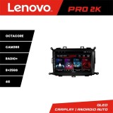 Navigatie Android Kia Carens 2013-2018 Lenovo QLED 2K 8GB+256GB 360
