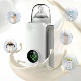 &Icirc;ncălzitor Portabil pentru Biberoane Termostat cu 6 Niveluri de Temperatură Compatibil Universal