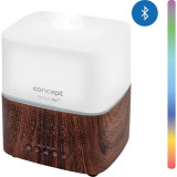 Cumpara ieftin Concept DF2011 Perfect Air Dark Wood difuzor de aroma player bluetooth și deșteptător 1 buc