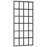 Cumpara ieftin Usa glisanta, negru, 90x205 cm, sticla ESG si aluminiu