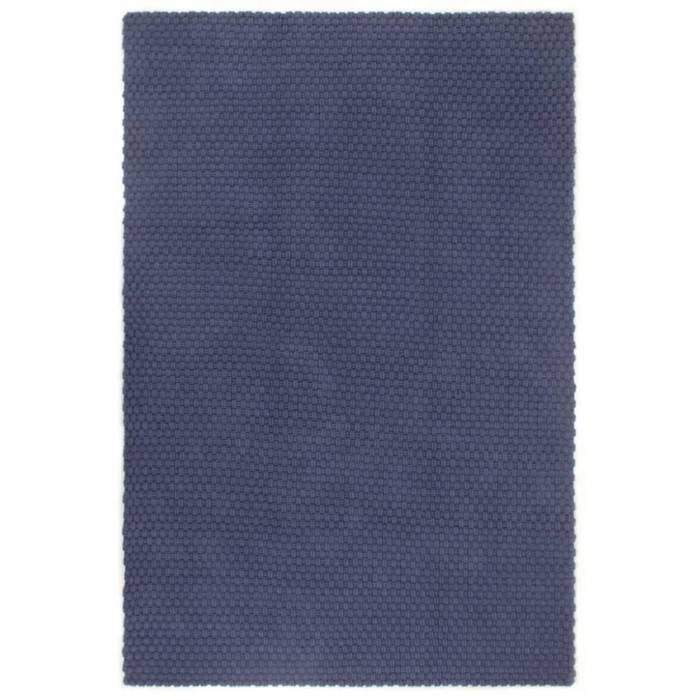 Gossi covor dreptunghiular, bleumarin, 160x230 cm, bumbac