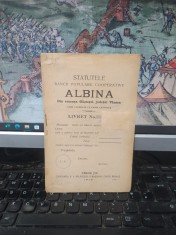 Statutele Băncii populare cooperative Albina din comuna G&acirc;ștești jud. Vlașca, azi satul Pădureni din com. Buturugeni, jud. Giurgiu, T&acirc;rgu Jiu 1912 054