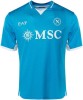 Tricou Barbati Emporio Armani SSC Napoli 4XL, Replica Oficiala, Poliester, Spalare Manuala - Outlet