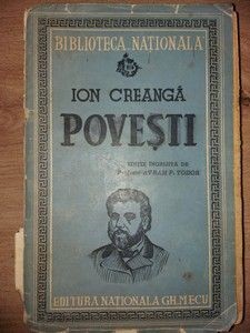 Povesti- Ion Creanga Ingrijita de Prof.Avram Todor