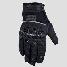 Manusi piele moto Polednik Carbon II negru marime L