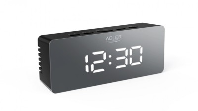 Ceas desteptator cu cablu USB si afisaj LED, Adler AD1189b foto