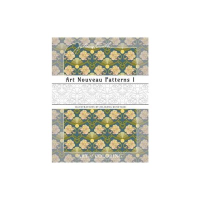 Art Nouveau Patterns 1: Art of Coloring foto
