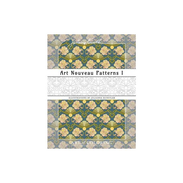 Art Nouveau Patterns 1: Art of Coloring