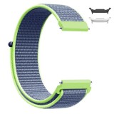 Curea material textil, compatibila cu Samsung Galaxy Watch8 44mm, Blue-Green