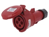 Conector AC Trifazat 16A 380/415V Soclu Mamă