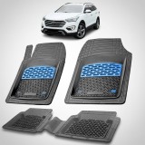 Cumpara ieftin Covorase Auto Hyundai Grand Santa Fe (2013&ndash;2015) - Cauciuc Tip Tavita-Blue