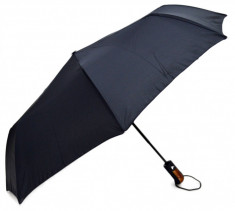 Umbrela Pliabila ICONIC Automata, Neagra, ?110cm, articulatii anti-vant foto