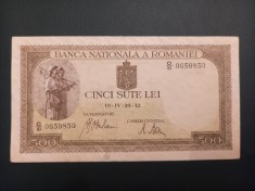 500 lei 1942 foto
