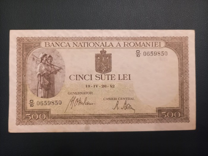 500 lei 1942