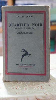 Quartier noir (1932) - Claude McKay foto