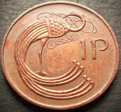 Moneda 1 PENCE - IRLANDA, anul 1971 * cod 1175 B foto