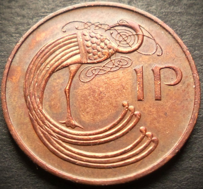 Moneda 1 PENCE - IRLANDA, anul 1971 * cod 1175 B