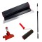 Set gletiera profesionala, inox, 100 cm x 0.3 mm, suport, maner prelungitor, rola gletuit, Olejnik, Ergoplast GartenVIP DiyLine