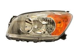 Far Toyota RAV4 (Xa30), 02.2009-04.2010, Manual, tip bec HB3+Hatchback4, omologare SAE, versiunea USA , crom, 81170-42470, Stanga foto