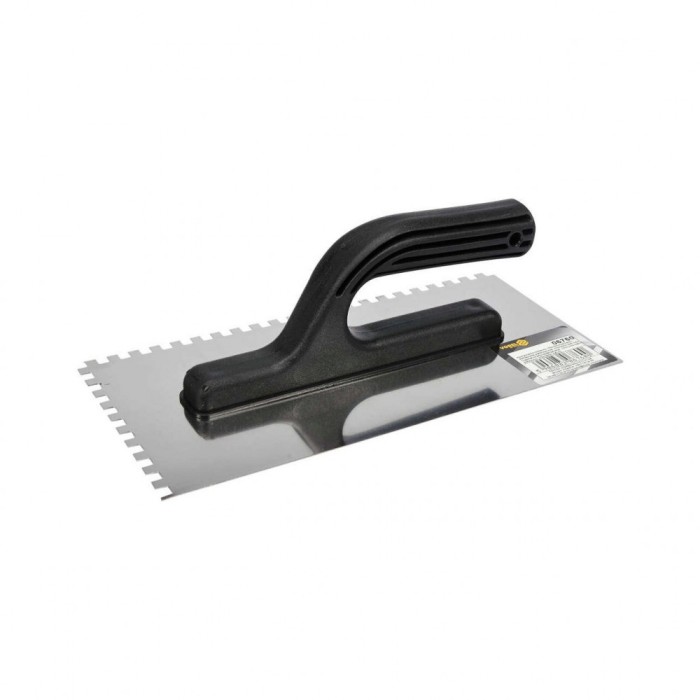 Gletiera inox crestata 125 x 270 mm, 6 x 6 mm Vorel 06760