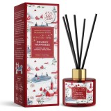 Difuzor Parfum HOLIDAY HAPPINESS 100ml Bartek Candles Winter Time - Aroma Picant Citric Fructat