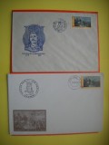 HOPCT PLIC NR 623 SET 2 PLICURI ANIVERSARE STEFAN CEL MARE 1975 -ROMANIA-VASLUI