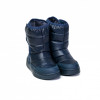 Ghete Fete Bibi Urban Boots New Azul cu Velcro Imblanite 38 EU, Bleumarin, BIBI Shoes