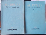 Cei trei muschetari - vol.1 si 2 de Al.Dumas, 1964, stare buna