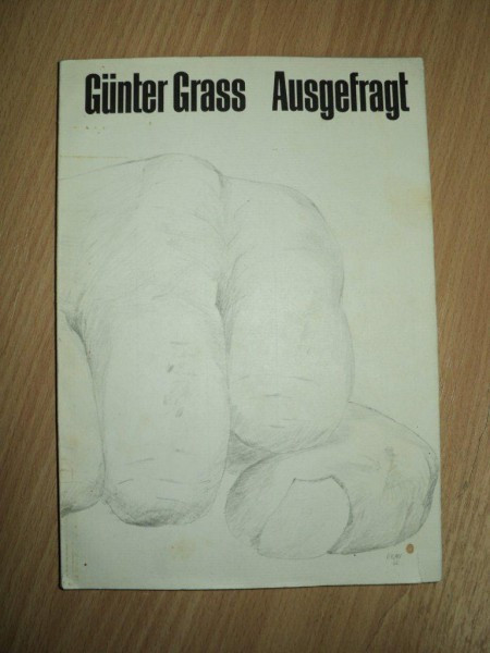 GUNTER GRASS DEDICATIE, AUSGEFRAGT, BERLIN 1967