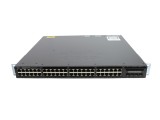 Switch Cisco WS-C3650-48TD-L, 48 porturi de 1 Gb, 2 porturi SFP+ de 10 Gb, 2 surse de alimentare, gestionat