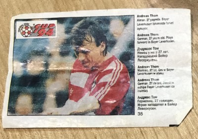 COLOB Actibild Fodbal 1994 Nr. 35 foto