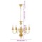 Candelabru, auriu, 5 becuri E14 - 10
