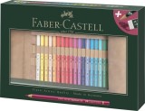 ROLLUP 30 CREIOANE COLORATE POLYCHROMOS + 3 CR CASTELL 9000 FABE, Faber Castell