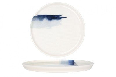 Bonna Farfurie pentru Desert - Blue Wave - Por&amp;Aring;&amp;pound;elan - 22 cm - set de 6 foto
