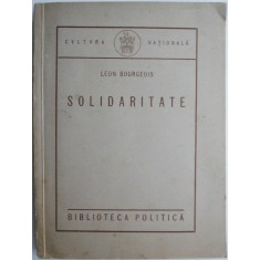 Solidaritate &ndash; Leon Bourgeois