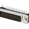 Conector D-Sub 25 PIN soclu tata unghi 90? THT UNC 4-40 5A 20m?