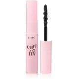 ETUDE Curl Fix Mascara Mini mascara waterproof pentru volum și gene curbate culoare 02 Brown 4 g