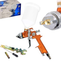 Pistol de pulverizare universal Auarita H-827 Gold cu duza HVLP de 1,4 mm foto