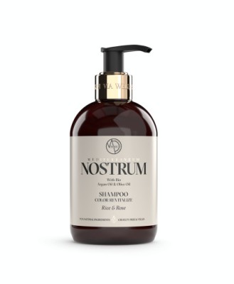 Mediterraneum Nostrum Via Wellness sampon pentru par vopsit Orez &amp;amp; Trandafir - 300 ml foto