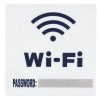 Indicator Autocolant, Model WiFi, Dimensiuni 15x15cm, Material Plastic PVC, Oem