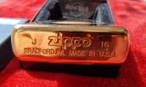 Brichetă Zippo Hard Rock Cafe Hamburg - High Polish Brass - Nouă/Nefolosită 2016