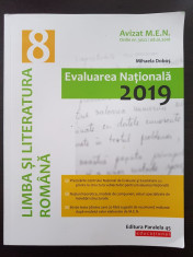 EVALUAREA NATIONALA 2019 LIMBA SI LITERATURA ROMANA CLASA A VIII-A Mihaela Dobos foto