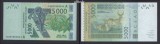 Statele Africii de Vest - Coasta de Fildes, 2003, 5000 Franci